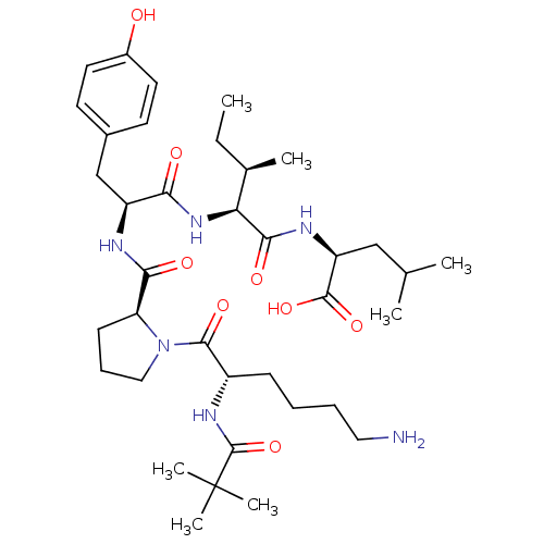 Chemical structure of BindingDB Monomer ID 50366308