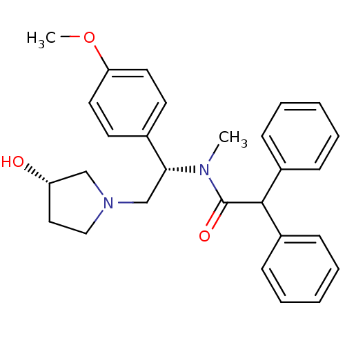 Chemical structure of BindingDB Monomer ID 50366365