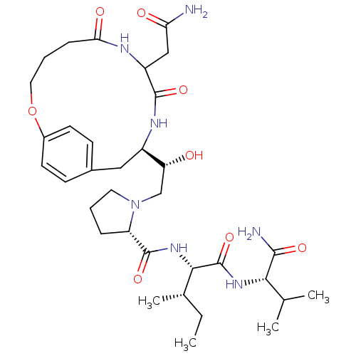 Chemical structure of BindingDB Monomer ID 50366465