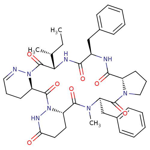 Chemical structure of BindingDB Monomer ID 50368133