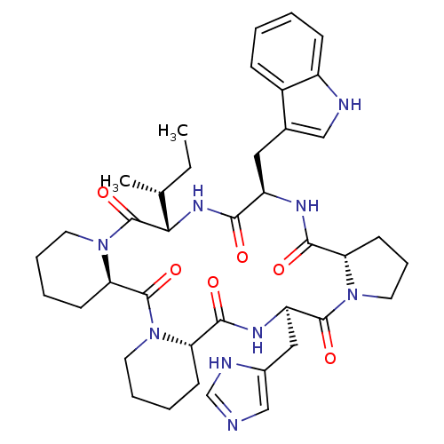 Chemical structure of BindingDB Monomer ID 50368435