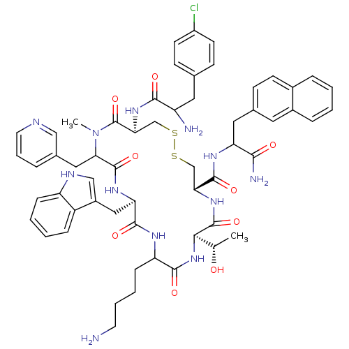 Chemical structure of BindingDB Monomer ID 50370059