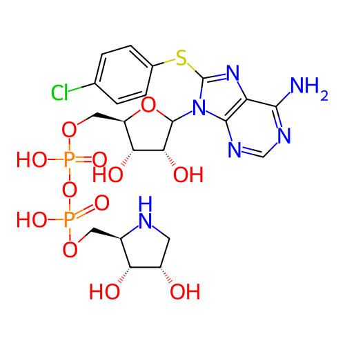 Chemical structure of BindingDB Monomer ID 50370282