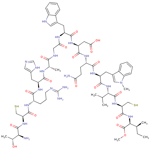 Chemical structure of BindingDB Monomer ID 50370743
