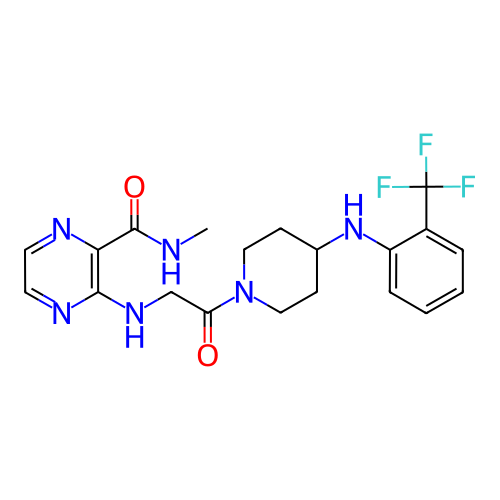 Chemical structure of BindingDB Monomer ID 50371009