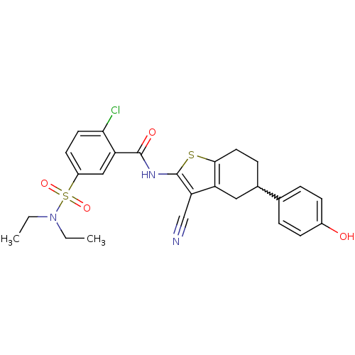 Chemical structure of BindingDB Monomer ID 50371261