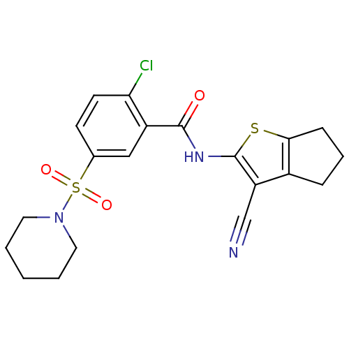 Chemical structure of BindingDB Monomer ID 50371264