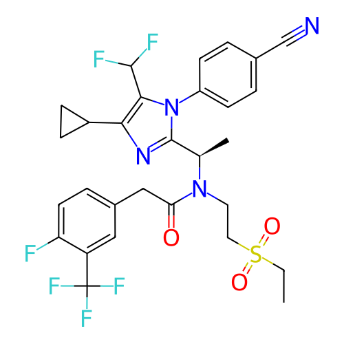 Chemical structure of BindingDB Monomer ID 50371505