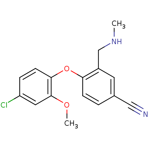 Chemical structure of BindingDB Monomer ID 50371629