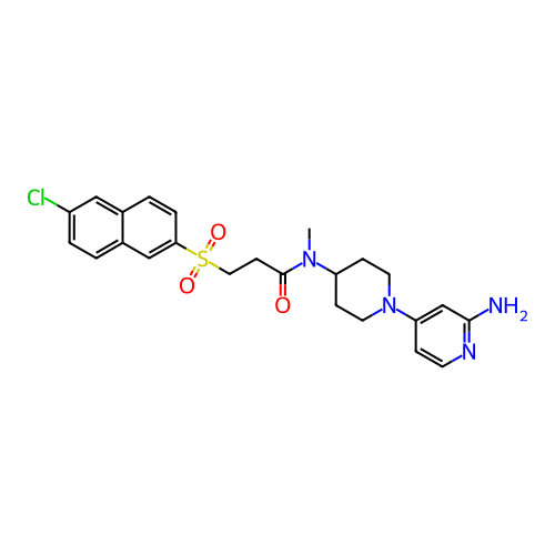 Chemical structure of BindingDB Monomer ID 50372538