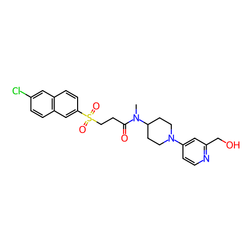 Chemical structure of BindingDB Monomer ID 50372539
