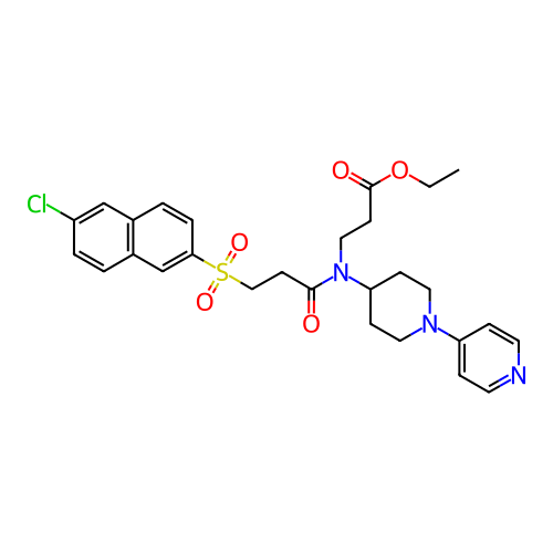 Chemical structure of BindingDB Monomer ID 50372541