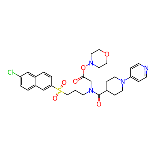 Chemical structure of BindingDB Monomer ID 50372542