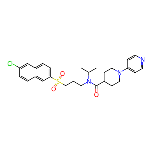 Chemical structure of BindingDB Monomer ID 50372545