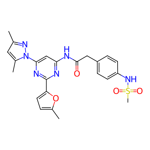 Chemical structure of BindingDB Monomer ID 50372564