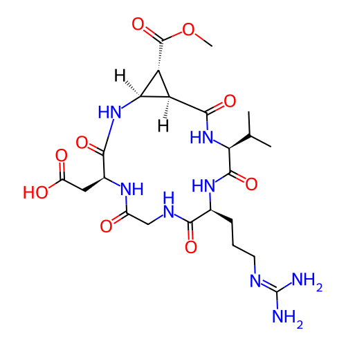 Chemical structure of BindingDB Monomer ID 50372590
