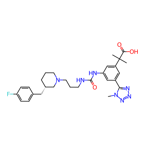 Chemical structure of BindingDB Monomer ID 50372832