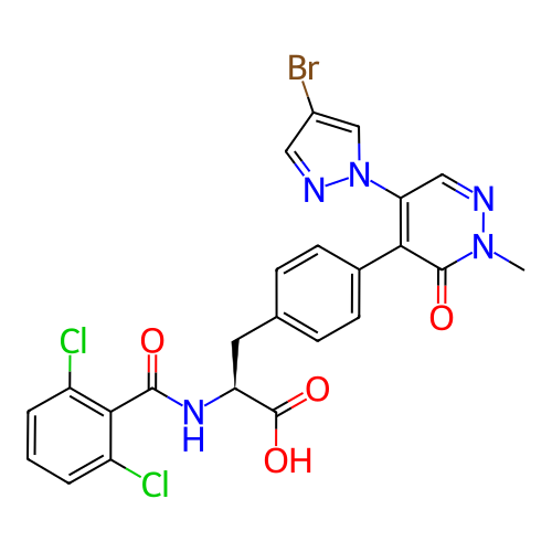 Chemical structure of BindingDB Monomer ID 50372984