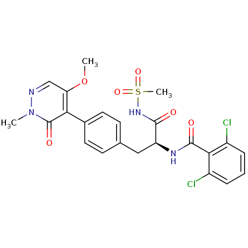 Chemical structure of BindingDB Monomer ID 50372989