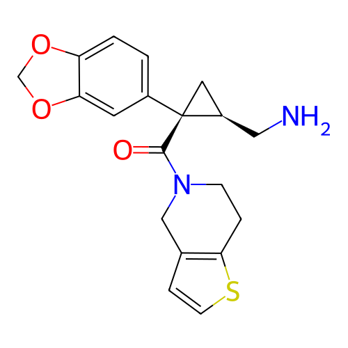 Chemical structure of BindingDB Monomer ID 50373253