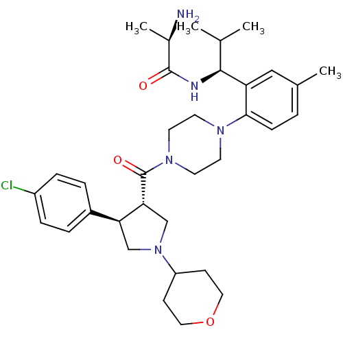 Chemical structure of BindingDB Monomer ID 50373509