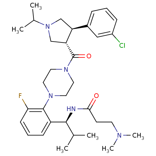 Chemical structure of BindingDB Monomer ID 50373524
