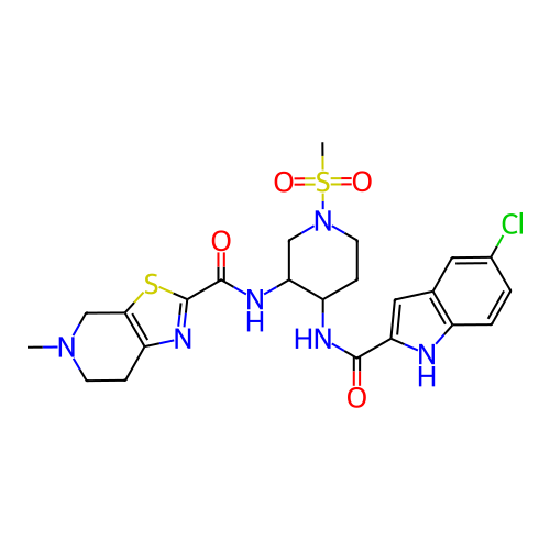 Chemical structure of BindingDB Monomer ID 50373934