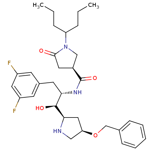 Chemical structure of BindingDB Monomer ID 50374221
