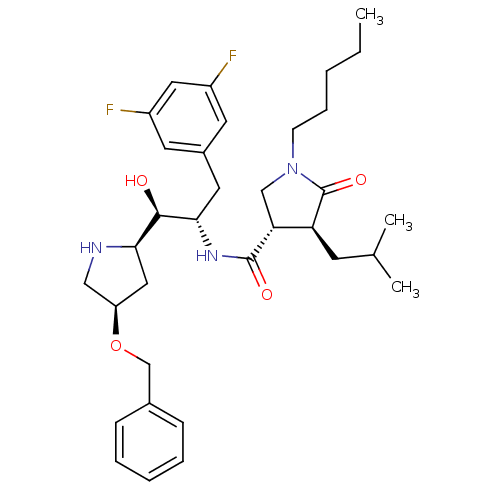 Chemical structure of BindingDB Monomer ID 50374222