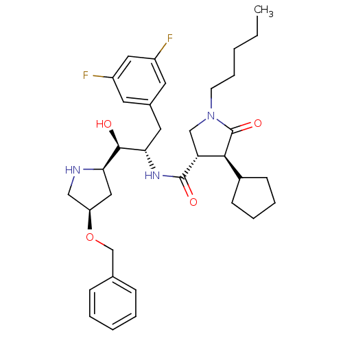 Chemical structure of BindingDB Monomer ID 50374223
