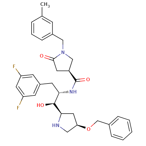 Chemical structure of BindingDB Monomer ID 50374242