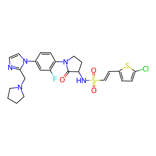 Chemical structure of BindingDB Monomer ID 50374264