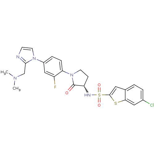 Chemical structure of BindingDB Monomer ID 50374274