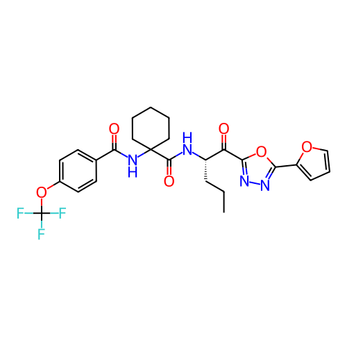 Chemical structure of BindingDB Monomer ID 50374365