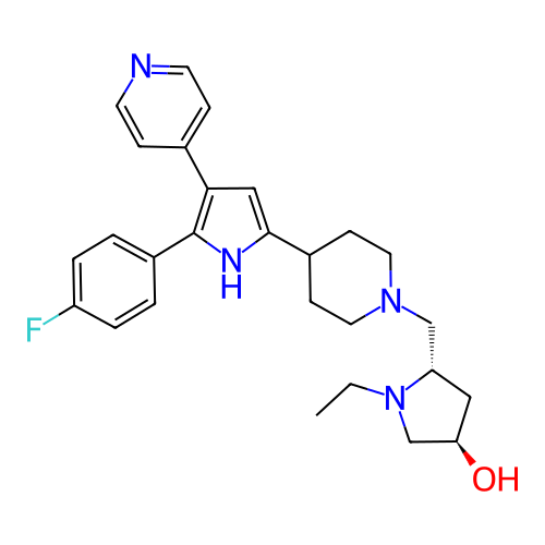 Chemical structure of BindingDB Monomer ID 50374590