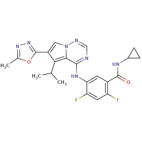 Chemical structure of BindingDB Monomer ID 50374700