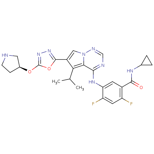 Chemical structure of BindingDB Monomer ID 50374707