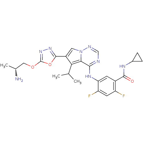 Chemical structure of BindingDB Monomer ID 50374708