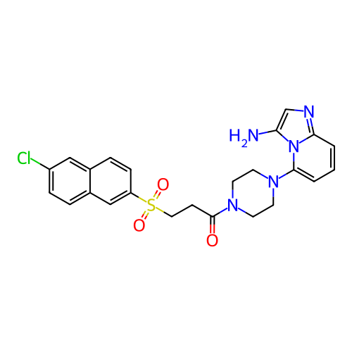 Chemical structure of BindingDB Monomer ID 50375037