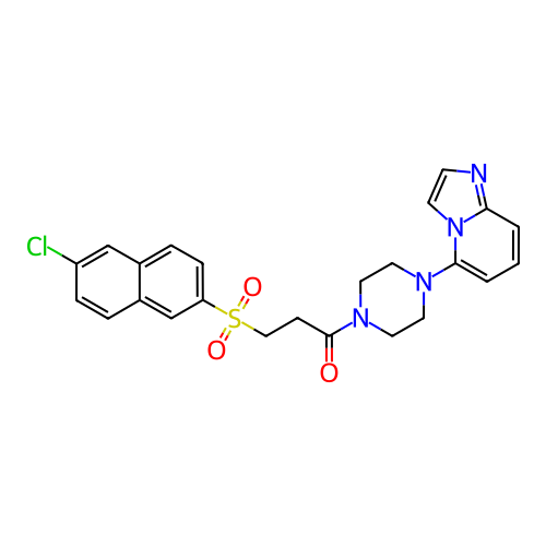 Chemical structure of BindingDB Monomer ID 50375040