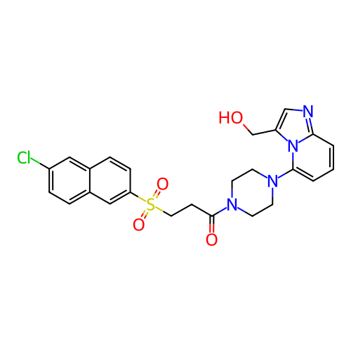 Chemical structure of BindingDB Monomer ID 50375046