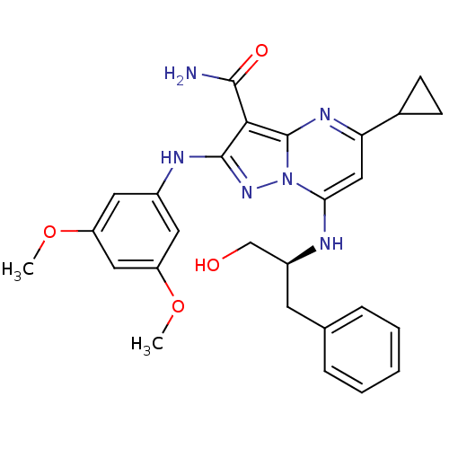 Chemical structure of BindingDB Monomer ID 50375355