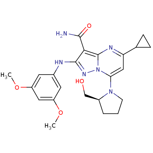 Chemical structure of BindingDB Monomer ID 50375363