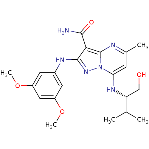 Chemical structure of BindingDB Monomer ID 50375370