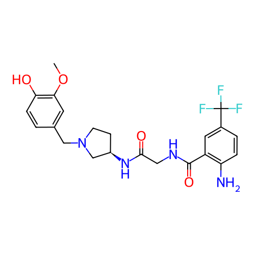 Chemical structure of BindingDB Monomer ID 50375721