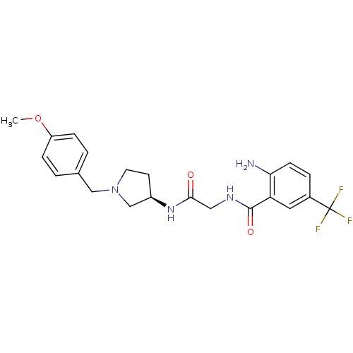 Chemical structure of BindingDB Monomer ID 50375723