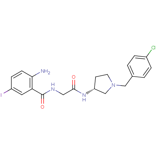 Chemical structure of BindingDB Monomer ID 50375725
