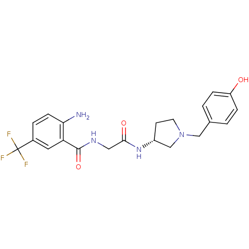 Chemical structure of BindingDB Monomer ID 50375729