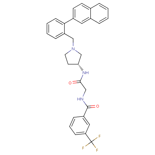 Chemical structure of BindingDB Monomer ID 50375740