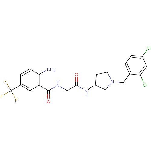 Chemical structure of BindingDB Monomer ID 50375754